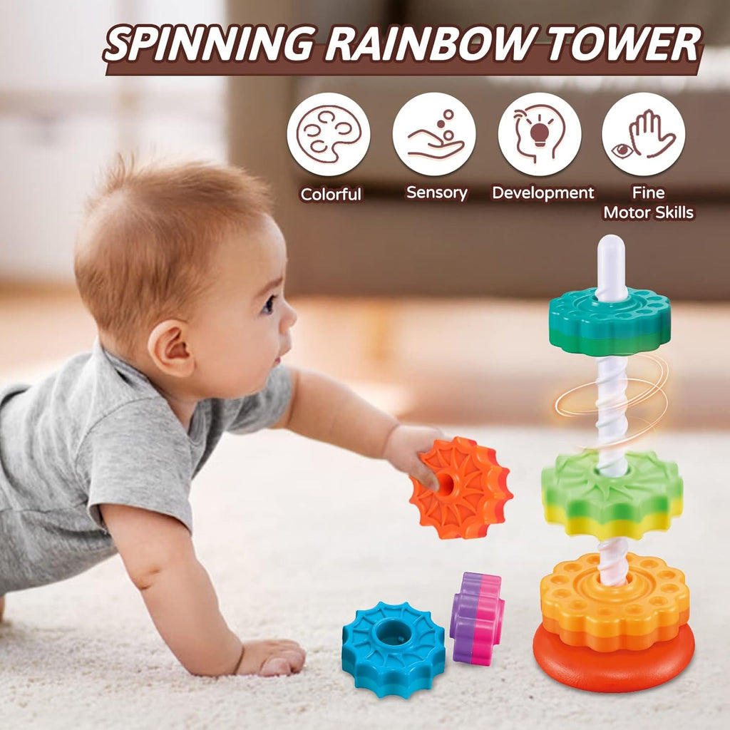 Color Nest Stacker Toy – Panda World