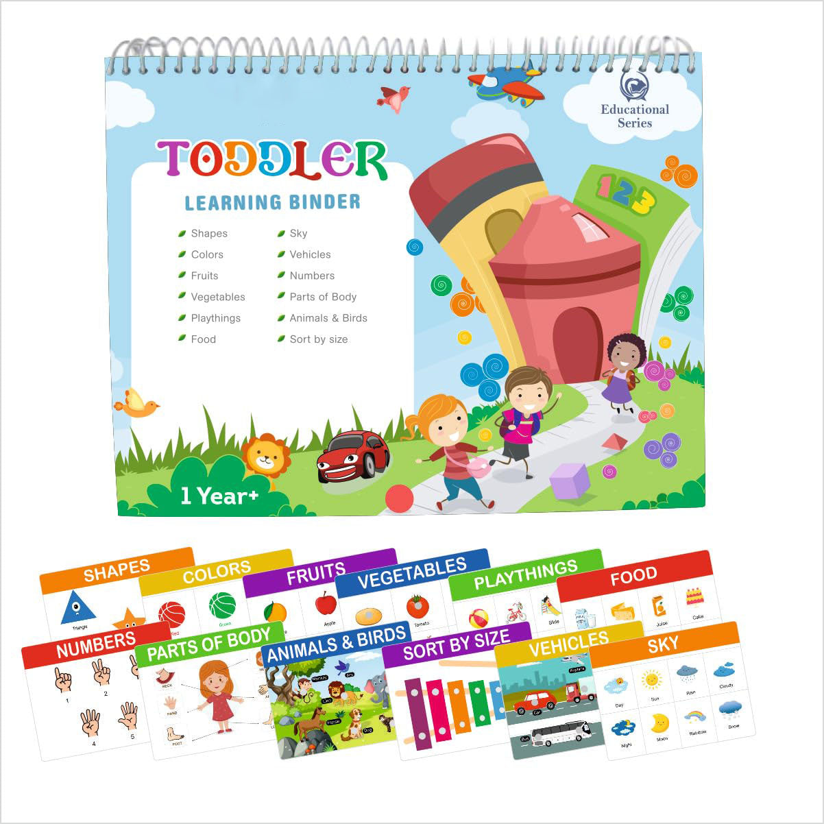 Stick & Learn Activity Book – Panda World