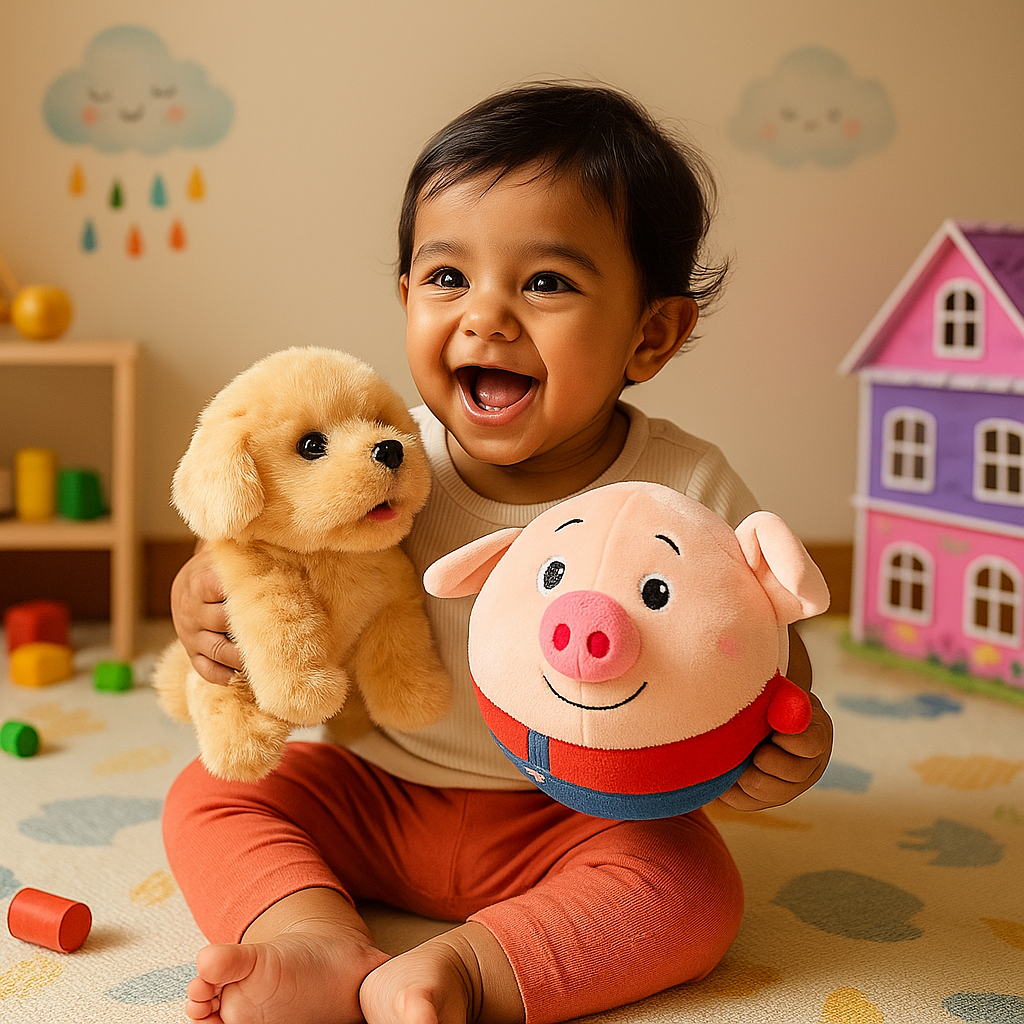 2 in 1 combo offer : Puppy + Pig toy (Limited time offer)