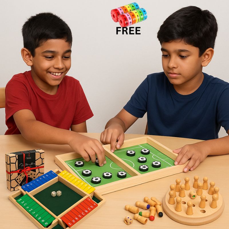 BUY 3 GET 1 FREE Combo: Memory Chess+Fastest Finger+Shut the Box [Math ...