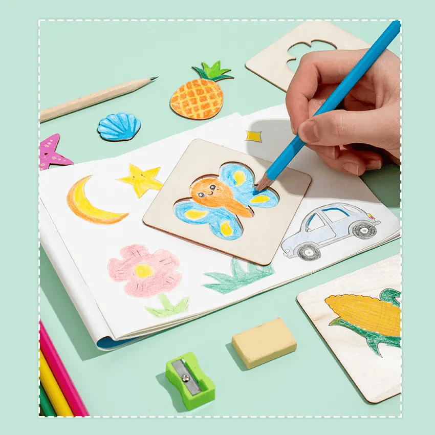 Kids Painting Stencils Kit