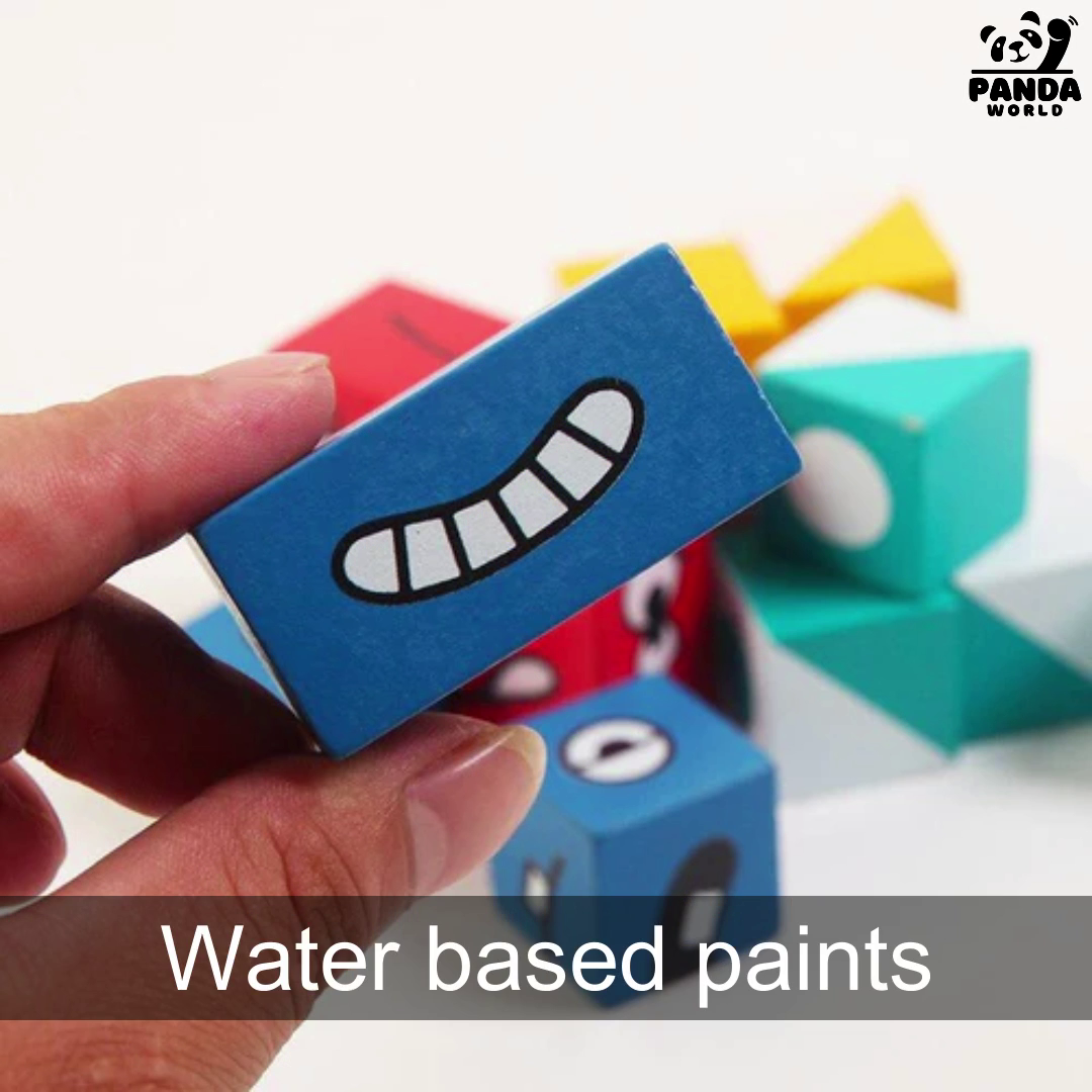 Smiley Cubes Puzzle (3+ years) – Panda World
